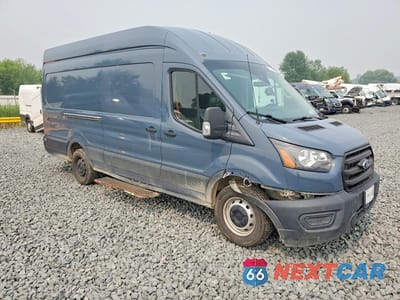 Czwarte zdjęcie samochodu z boku: 2020 FORD TRANSIT 250 DELIVERY VAN VIN:1FTBR3X88LKB27843 - miniatura