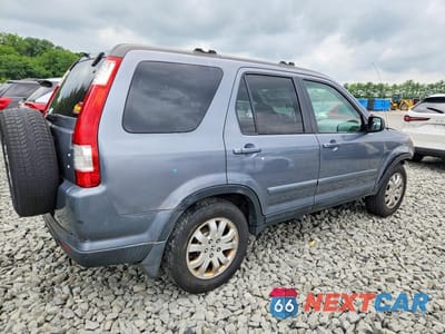 Trzecie zdjęcie samochodu z tyłu: 2005 HONDA CR-V SE VIN:SHSRD78935U341398 - miniatura