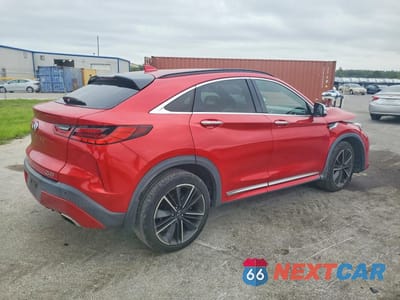 Trzecie zdjęcie samochodu z tyłu: 2022 INFINITI QX55 SENSORY VIN:3PCAJ5L3XNF102578 - miniatura