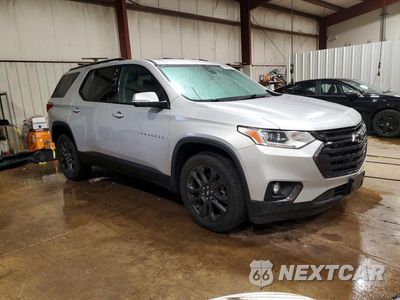 Czwarte zdjęcie samochodu z boku: 2021 CHEVROLET TRAVERSE RS VIN:1GNEVJKW5MJ118941 - miniatura