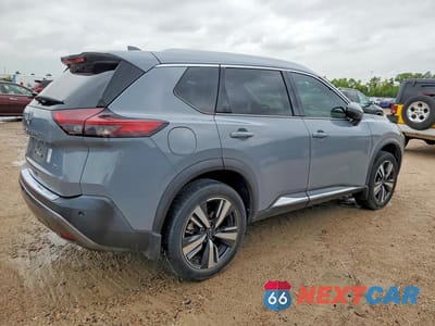 Trzecie zdjęcie samochodu z tyłu: 2022 NISSAN ROGUE SL VIN:5N1BT3CAXNC711972 - miniatura