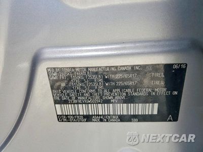 Zdjęcie 13 z 13 samochodu: 2016 TOYOTA RAV4 LE VIN:2T3BFREVXGW502942 - miniatura