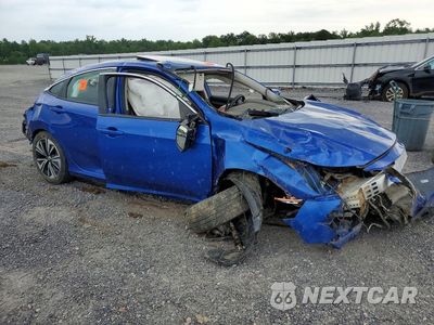 Czwarte zdjęcie samochodu z boku: 2017 HONDA CIVIC EX VIN:19XFC1E35HE019592 - miniatura