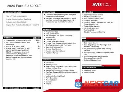 Zdjęcie 12 z 13 samochodu: 2024 FORD F150 LIGHTNING XLT VIN:1FTVW3LK6RWG06514 - miniatura