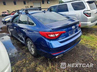Drugie zdjęcie samochodu z przodu: 2016 HYUNDAI SONATA SPORT VIN:5NPE34AF8GH377258 - miniatura