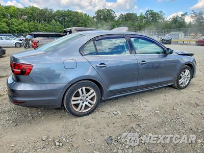 Trzecie zdjęcie samochodu z tyłu: 2017 VOLKSWAGEN JETTA S VIN:3VW2B7AJ0HM201907 - miniatura