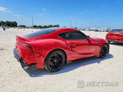 Trzecie zdjęcie samochodu z tyłu: 2020 TOYOTA GR SUPRA LAUNCH EDITION VIN:WZ1DB4C01LW023112 - miniatura