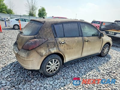 Trzecie zdjęcie samochodu z tyłu: 2010 NISSAN VERSA 1.8 S VIN:3N1BC1CP2AL448102 - miniatura