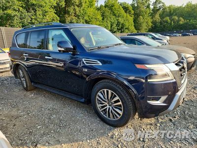 Czwarte zdjęcie samochodu z boku: 2021 NISSAN ARMADA SL VIN:JN8AY2BB9M9790556 - miniatura