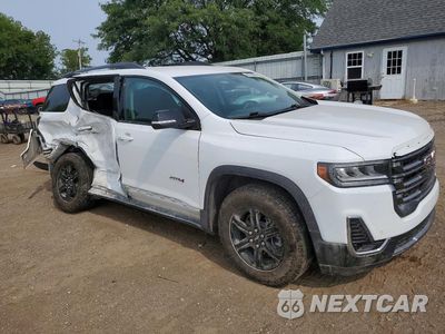 Czwarte zdjęcie samochodu z boku: 2022 GMC ACADIA AT4 VIN:1GKKNLLS2NZ103002 - miniatura