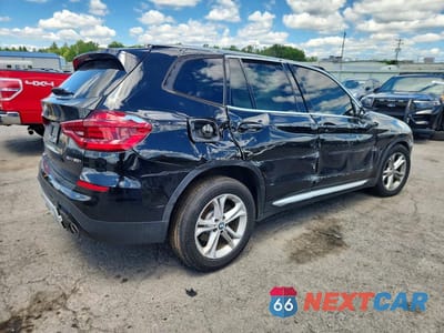 Trzecie zdjęcie samochodu z tyłu: 2020 BMW X3 XDRIVE30I VIN:5UXTY5C08LLE57948 - miniatura