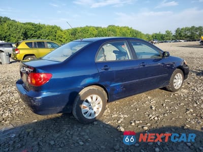 Trzecie zdjęcie samochodu z tyłu: 2003 TOYOTA COROLLA LE VIN:JTDBR32EX30044861 - miniatura