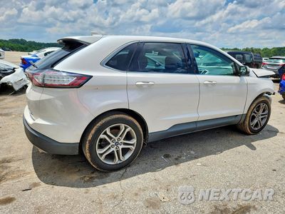 Trzecie zdjęcie samochodu z tyłu: 2017 FORD EDGE TITANIUM VIN:2FMPK3K93HBB87004 - miniatura