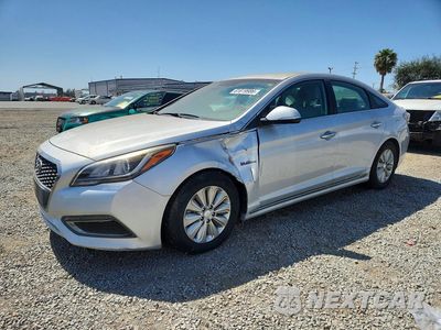 2016 HYUNDAI SONATA HYBRID SE KMHE24L11GA040275 - główne zdjęcie licytacji z USA - miniatura