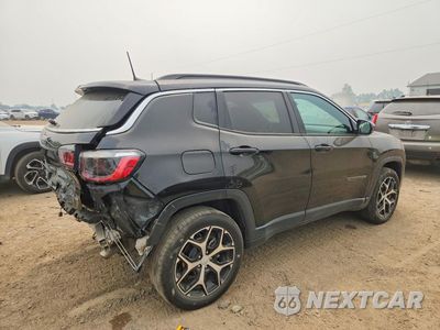 Trzecie zdjęcie samochodu z tyłu: 2024 JEEP COMPASS LIMITED VIN:3C4NJDCN2RT157899 - miniatura