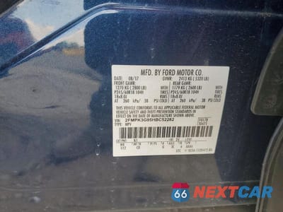 Zdjęcie 12 z 12 samochodu: 2017 FORD EDGE SE VIN:2FMPK3G95HBC52282 - miniatura