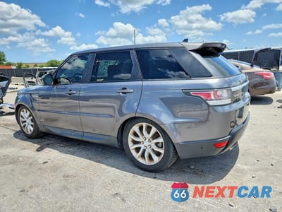 Drugie zdjęcie samochodu z przodu: 2016 LAND ROVER RANGE ROVER SPORT HSE VIN:SALWR2KF1GA641829 - miniatura