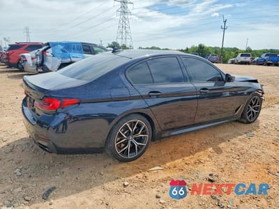 Trzecie zdjęcie samochodu z tyłu: 2021 BMW M550XI VIN:WBA13BK03MCF31993 - miniatura