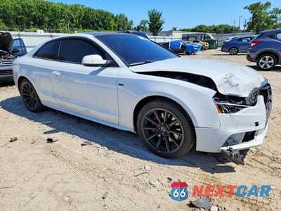 Czwarte zdjęcie samochodu z boku: 2016 AUDI A5 PREMIUM PLUS S-LINE VIN:WAUM2AFR0GA048865 - miniatura
