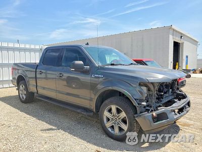 Czwarte zdjęcie samochodu z boku: 2019 FORD F150 SUPERCREW VIN:1FTFW1E53KKF02334 - miniatura