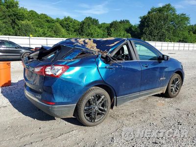 Trzecie zdjęcie samochodu z tyłu: 2021 CHEVROLET EQUINOX LT VIN:3GNAXKEV8ML310655 - miniatura
