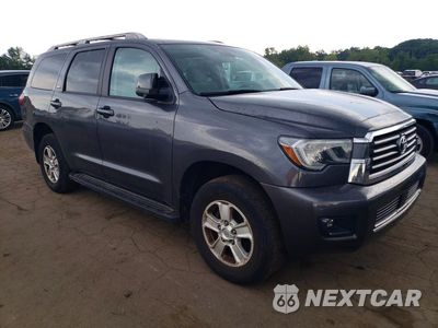 Czwarte zdjęcie samochodu z boku: 2018 TOYOTA SEQUOIA SR5 VIN:5TDBY5G13JS164693 - miniatura