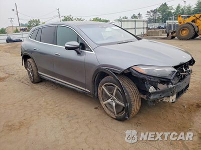 Czwarte zdjęcie samochodu z boku: 2023 MERCEDES-BENZ EQS SUV 580 4MATIC VIN:4JGDM4EB3PA021514 - miniatura