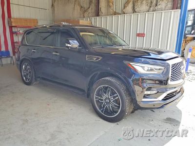Czwarte zdjęcie samochodu z boku: 2018 INFINITI QX80 BASE VIN:JN8AZ2NE9J9192160 - miniatura