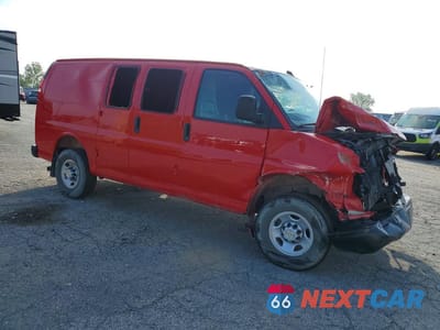 Czwarte zdjęcie samochodu z boku: 2025 CHEVROLET EXPRESS DELIVERY VAN VIN:1GCWGAFP6S1147730 - miniatura