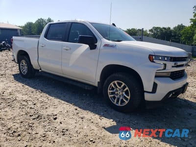 Czwarte zdjęcie samochodu z boku: 2021 CHEVROLET SILVERADO K1500 RST VIN:3GCUYEED2MG464329 - miniatura
