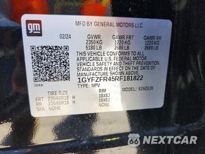 Zdjęcie 14 z 14 samochodu: 2024 CADILLAC XT4 SPORT VIN:1GYFZFR45RF181822 - miniatura