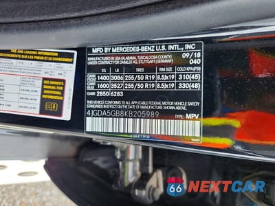 Zdjęcie 13 z 13 samochodu: 2019 MERCEDES-BENZ GLE 400 4MATIC VIN:4JGDA5GB8KB205989 - miniatura