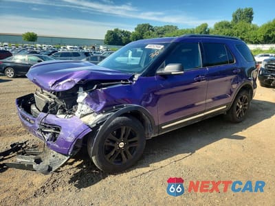 2019 FORD EXPLORER XLT 1FM5K8D8XKGA21605 - główne zdjęcie licytacji z USA - miniatura