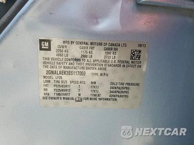 Zdjęcie 12 z 12 samochodu: 2014 CHEVROLET EQUINOX LS VIN:2GNALAEK3E6117069 - miniatura
