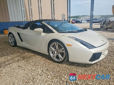 Czwarte zdjęcie samochodu z boku: 2007 LAMBORGHINI GALLARDO SPYDER VIN:ZHWGU22T17LA04972 - miniatura