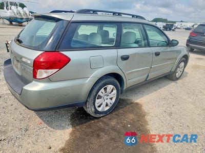Trzecie zdjęcie samochodu z tyłu: 2009 SUBARU OUTBACK VIN:4S4BP60C997336280 - miniatura