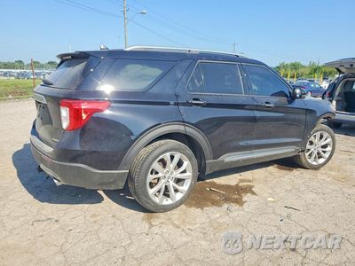 Trzecie zdjęcie samochodu z tyłu: 2023 FORD EXPLORER PLATINUM VIN:1FM5K8HW4PNA08411 - miniatura