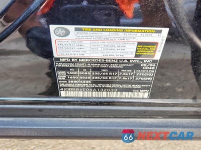 Zdjęcie 13 z 13 samochodu: 2006 MERCEDES-BENZ ML 350 VIN:4JGBB86E06A132033 - miniatura
