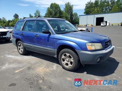 Czwarte zdjęcie samochodu z boku: 2003 SUBARU FORESTER 2.5X VIN:JF1SG63663H704951 - miniatura