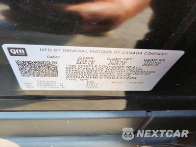 Zdjęcie 13 z 13 samochodu: 2022 CHEVROLET EQUINOX LS VIN:2GNAXHEV7N6147229 - miniatura