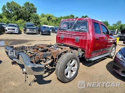 Trzecie zdjęcie samochodu z tyłu: 2012 DODGE RAM 1500 SLT VIN:1C6RD7GTXCS180575 - miniatura