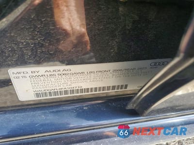 Zdjęcie 12 z 12 samochodu: 2015 AUDI S4 PREMIUM PLUS VIN:WAUDGAFL6FA104710 - miniatura