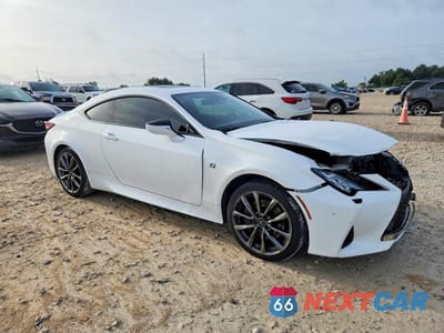 Czwarte zdjęcie samochodu z boku: 2020 LEXUS RC 350 F SPORT VIN:JTHGZ5DC6L5010480 - miniatura