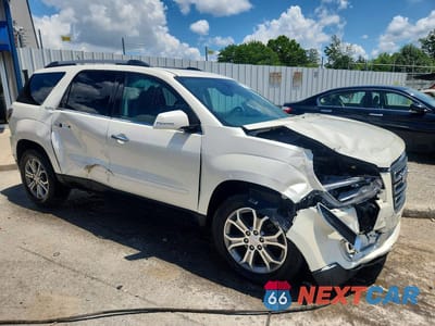 Czwarte zdjęcie samochodu z boku: 2014 GMC ACADIA SLT-1 VIN:1GKKVRKD4EJ341020 - miniatura