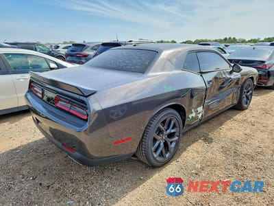 Trzecie zdjęcie samochodu z tyłu: 2023 DODGE CHALLENGER SXT VIN:2C3CDZAG1PH571024 - miniatura