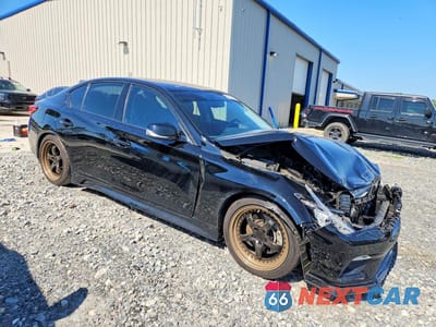 Czwarte zdjęcie samochodu z boku: 2021 INFINITI Q50 PURE VIN:JN1EV7APXMM702629 - miniatura