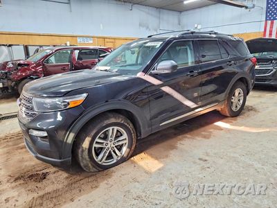 2021 FORD EXPLORER XLT 1FMSK8DH9MGA89383 - główne zdjęcie licytacji z USA - miniatura