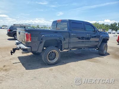 Trzecie zdjęcie samochodu z tyłu: 2018 GMC SIERRA K1500 SLT VIN:3GTU2NEC0JG418213 - miniatura