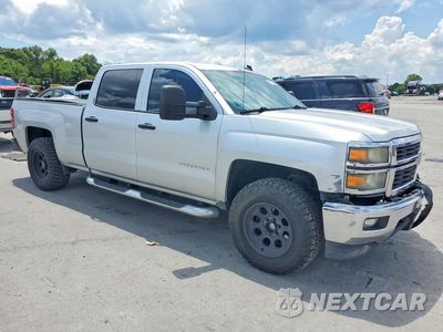 Czwarte zdjęcie samochodu z boku: 2014 CHEVROLET SILVERADO K1500 LT VIN:3GCUKREC5EG195468 - miniatura