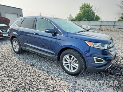 Czwarte zdjęcie samochodu z boku: 2017 FORD EDGE SEL VIN:2FMPK3J96HBC01737 - miniatura